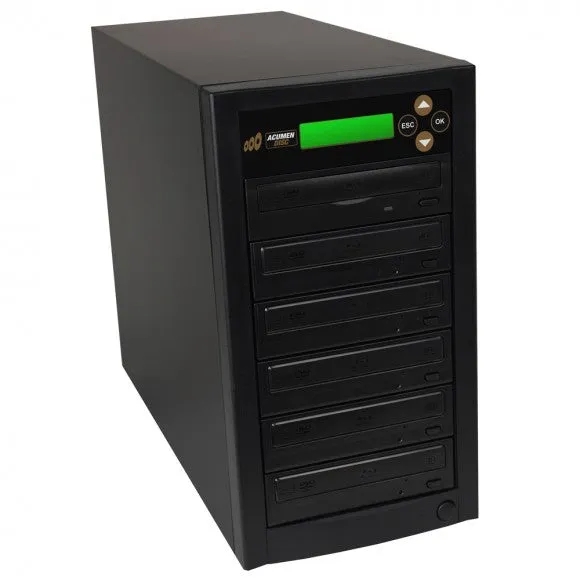 Acumen Disc 1 to 5 Blu-Ray Duplicator - Multiple BD-R Discs Copy Burner Writer Recorder Tower System