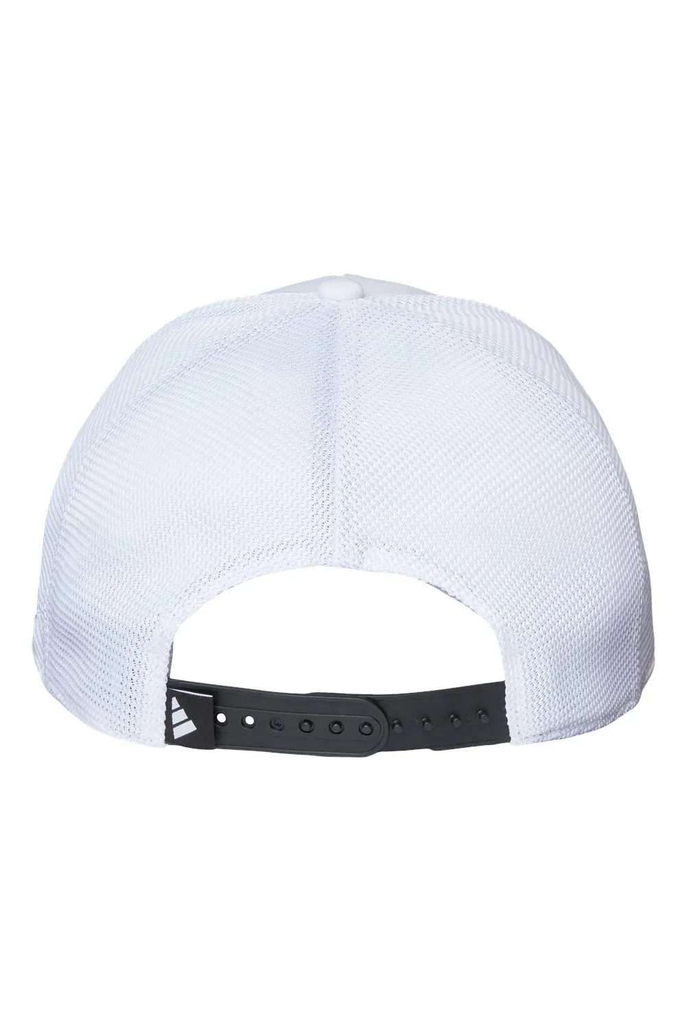 Adidas Mens Sustainable Moisture Wicking Snapback Trucker Hat - White - NEW