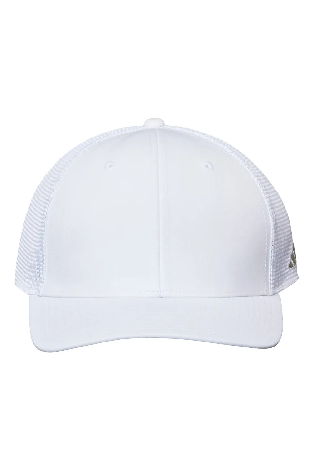 Adidas Mens Sustainable Moisture Wicking Snapback Trucker Hat - White - NEW