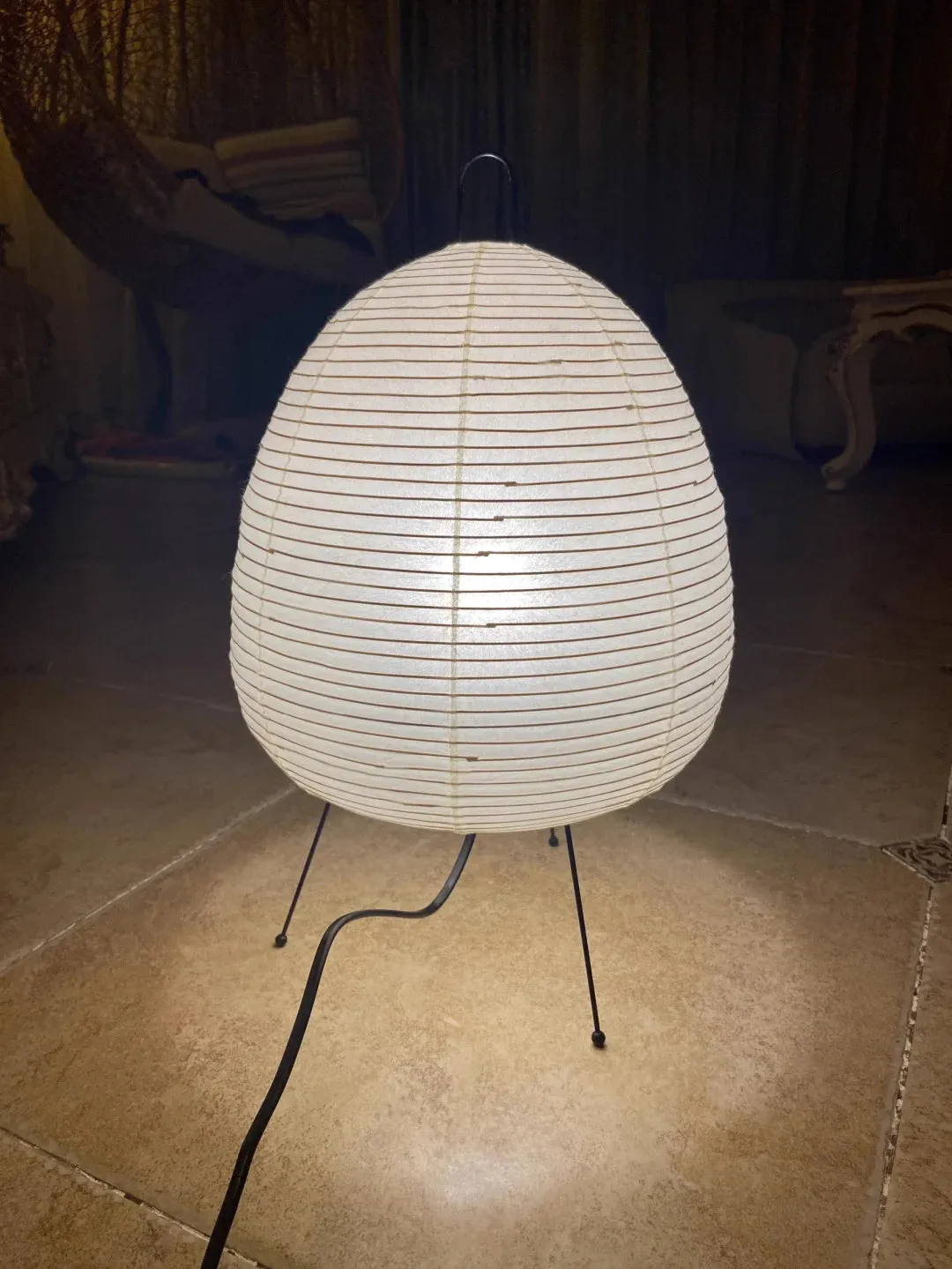 Akari 1A Series Table Lamp, Noguchi Lamp