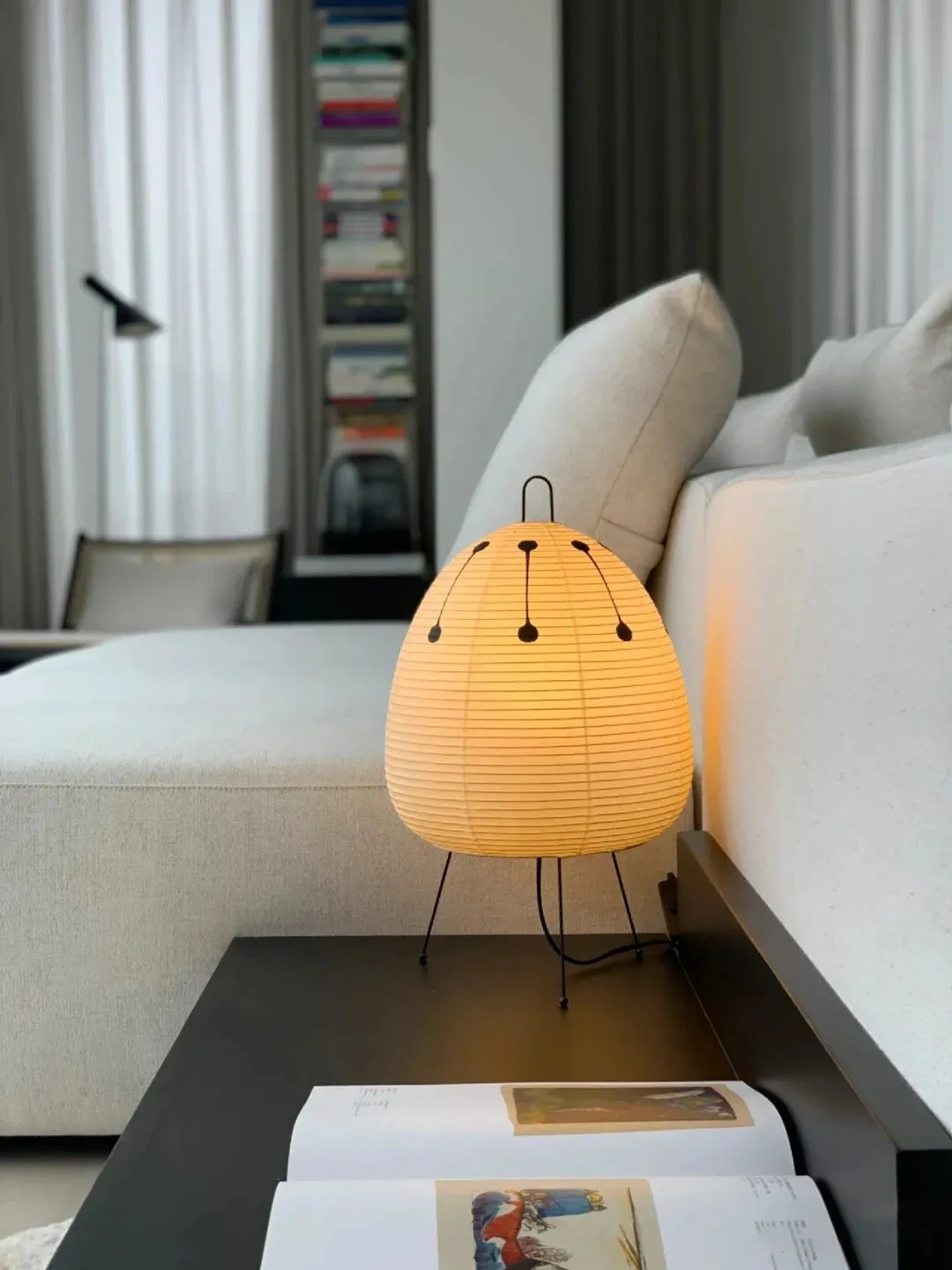 Akari 1A Series Table Lamp, Noguchi Lamp