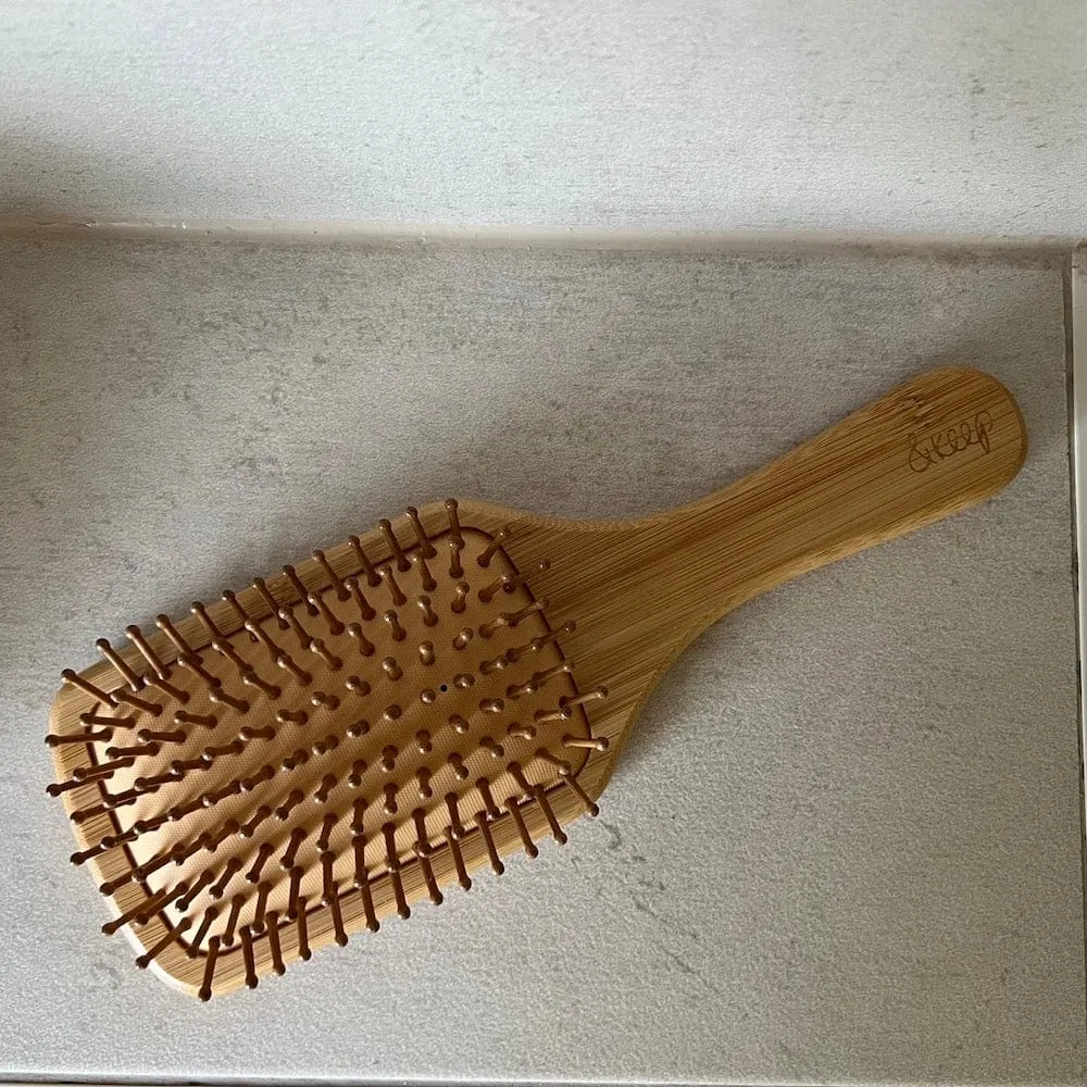 &Keep Bamboo Paddle Hair Brush