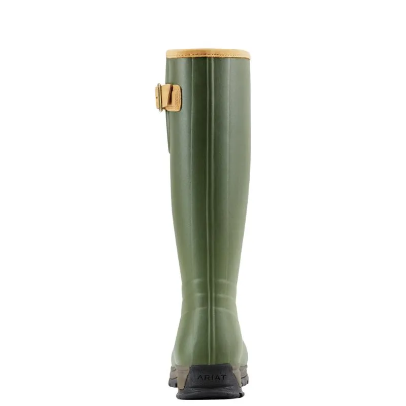 Ariat Ladies Burford Neoprene Wellington Boot - Olive Green