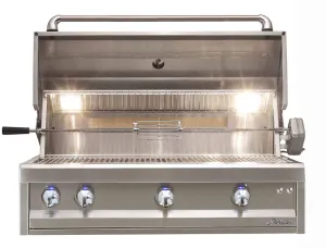 Artisan 42'' Professional 3-Burner Built-In Natural Gas Grill With Rotisserie