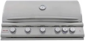 Blaze Premium LTE  40" 5- Burner Built-in Gas Grill With Rear Infrared Burner And Grill Lights