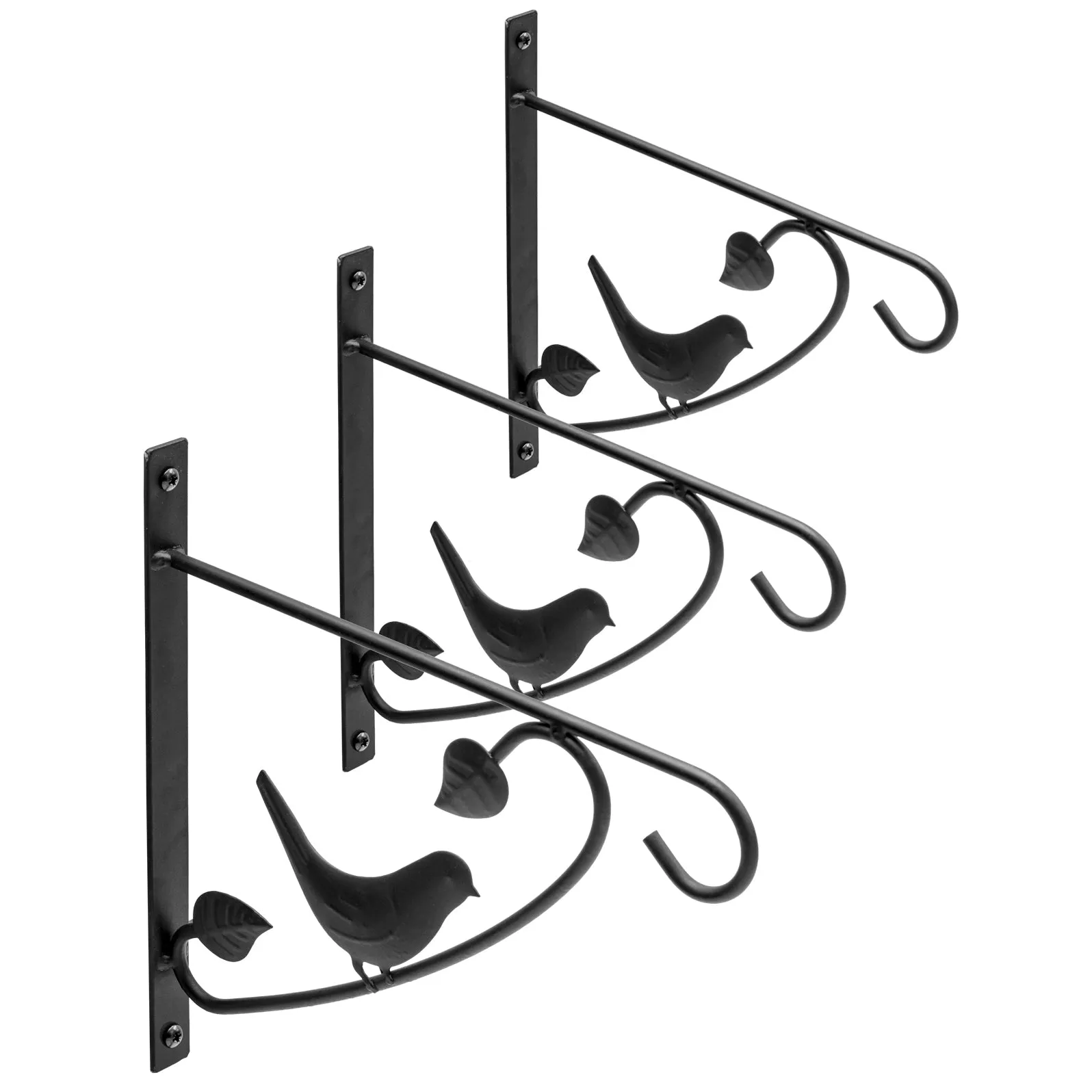 Decorative Plant Bracket Hooks (3 Pack)