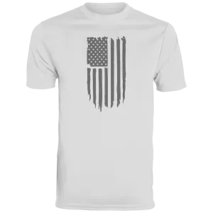 Distressed Flag Youth Moisture-Wicking Tee