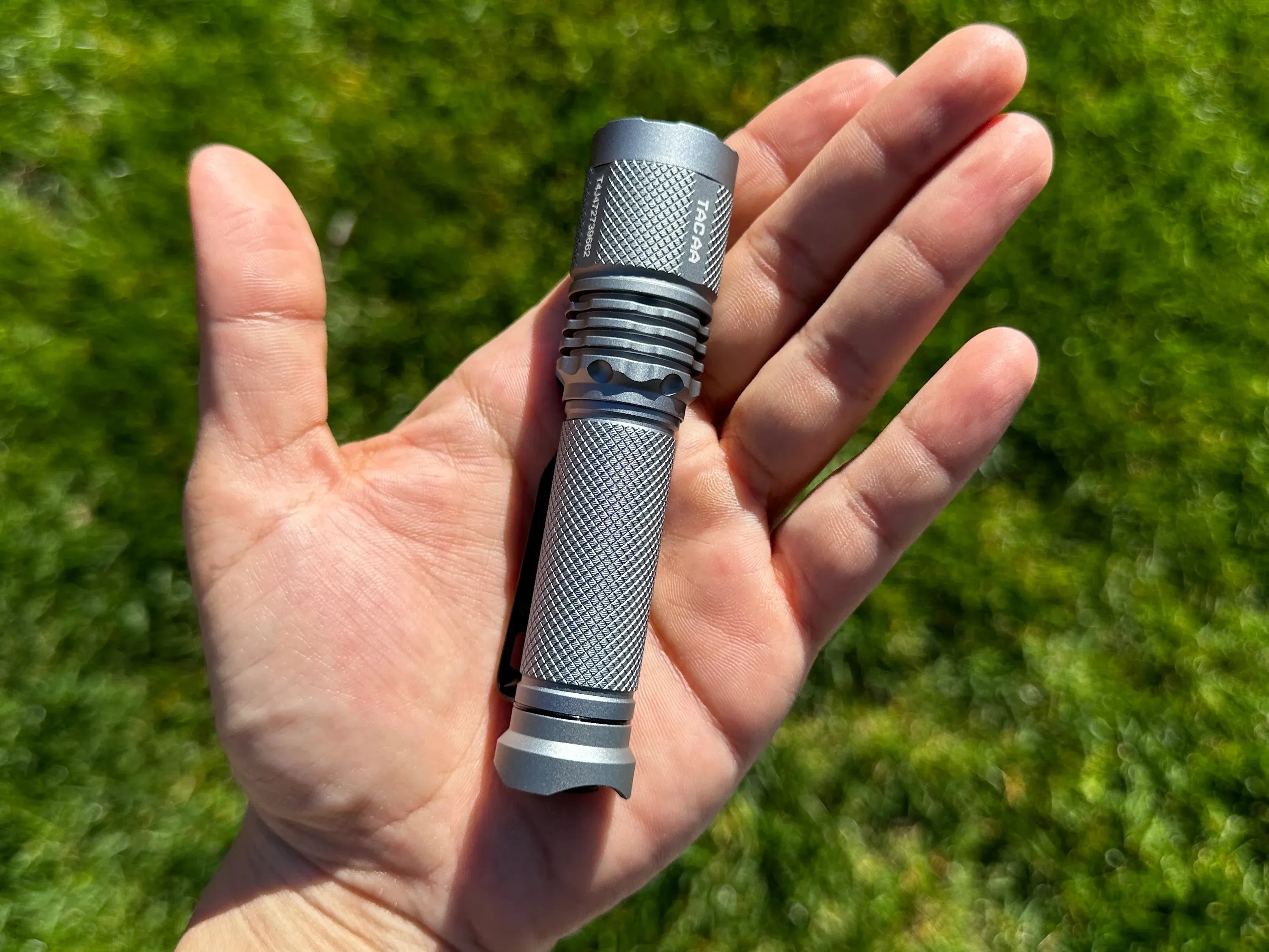 Exclusive Acebeam TAC Flashlight AA / 14500 (Includes USB-C 14500 Rechargeable Battery)