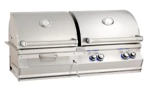 Fire Magic: 46" Gas/Charcoal Hybrid Grill w/ Analog Thermometer