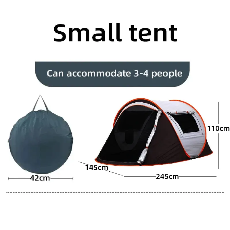 Fully Automatic Quick-Open Camping Tent, Weatherproof