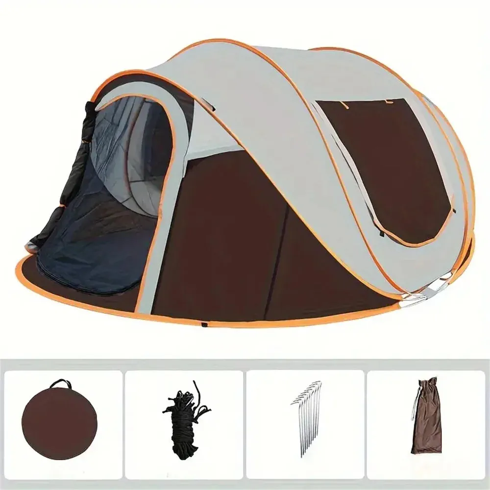 Fully Automatic Quick-Open Camping Tent, Weatherproof