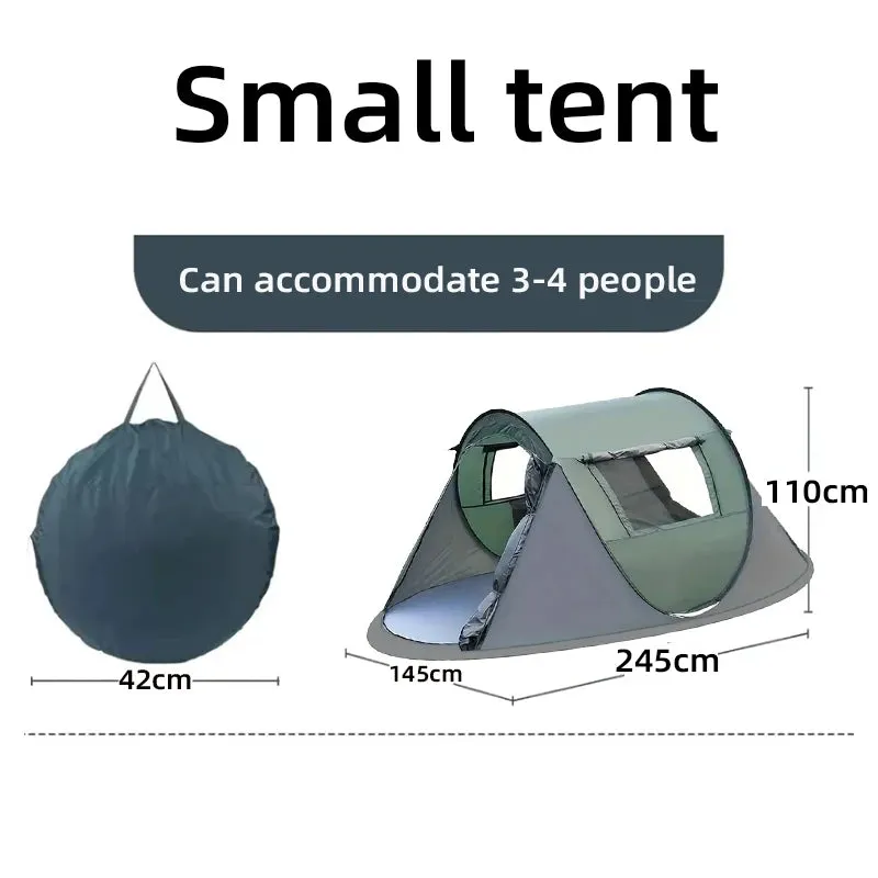 Fully Automatic Quick-Open Camping Tent, Weatherproof