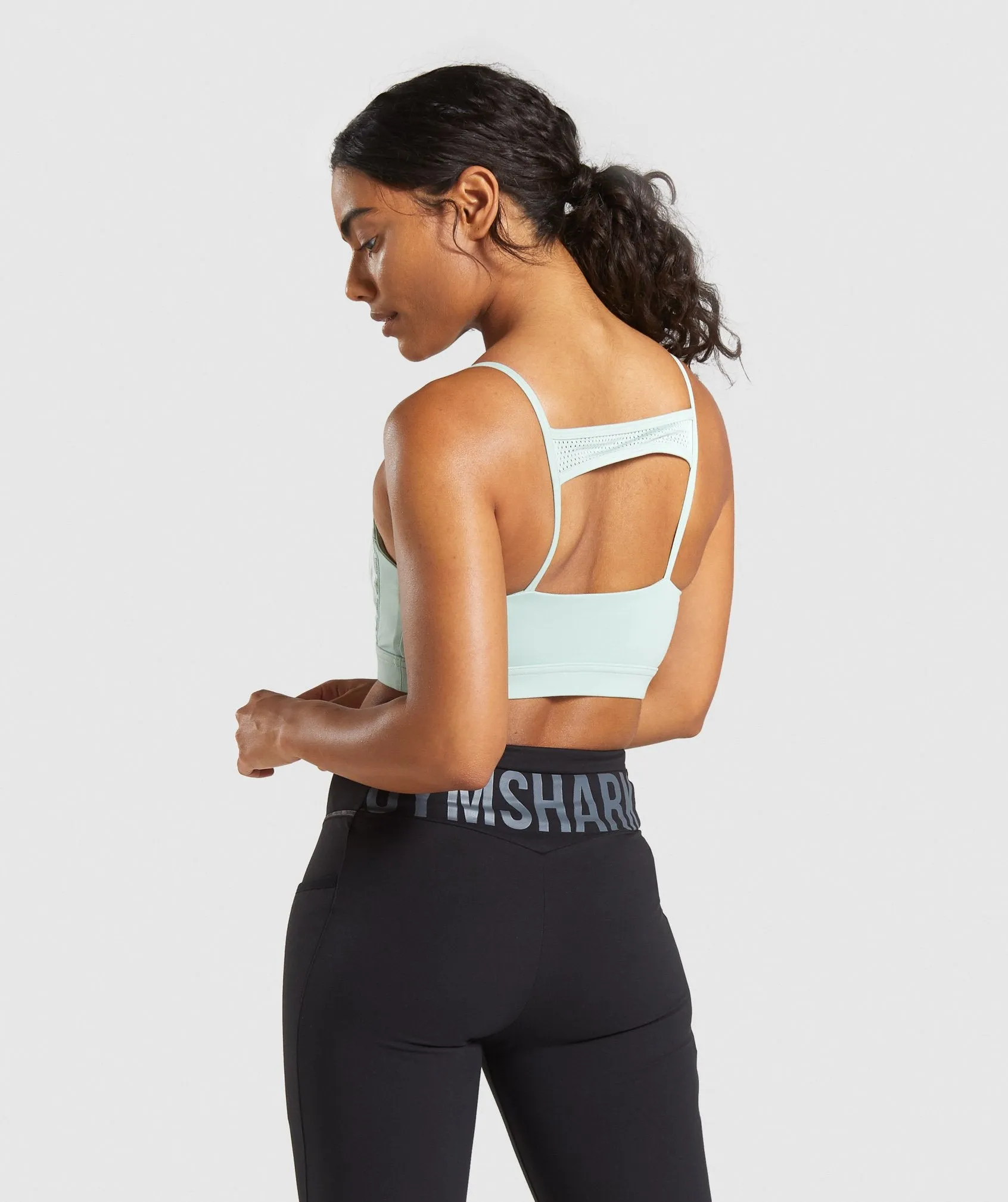 Gymshark Recess Sports Bra - Light Green