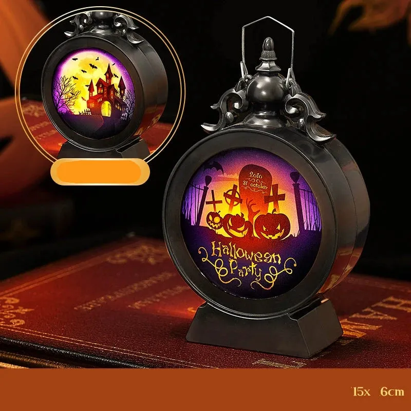 Halloween Jack-o'-Lantern Wind Lanterns