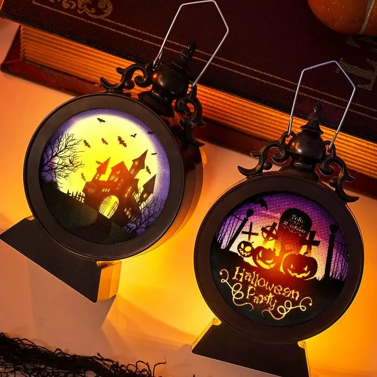 Halloween Jack-o'-Lantern Wind Lanterns