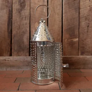 Large Pierced Tin Lanterns