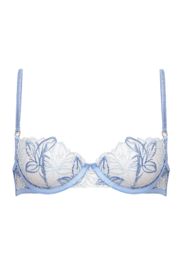 Lilly Wire Bra - Hydrangea Blue/ Ice Water Blue