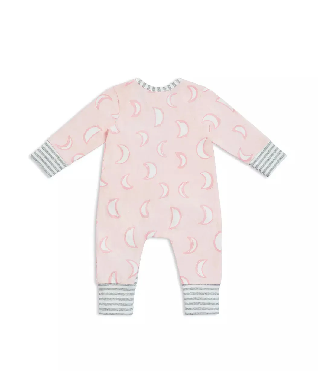 Love To Dream Enclosed Foot Romper Dusy Pink - Eclipse