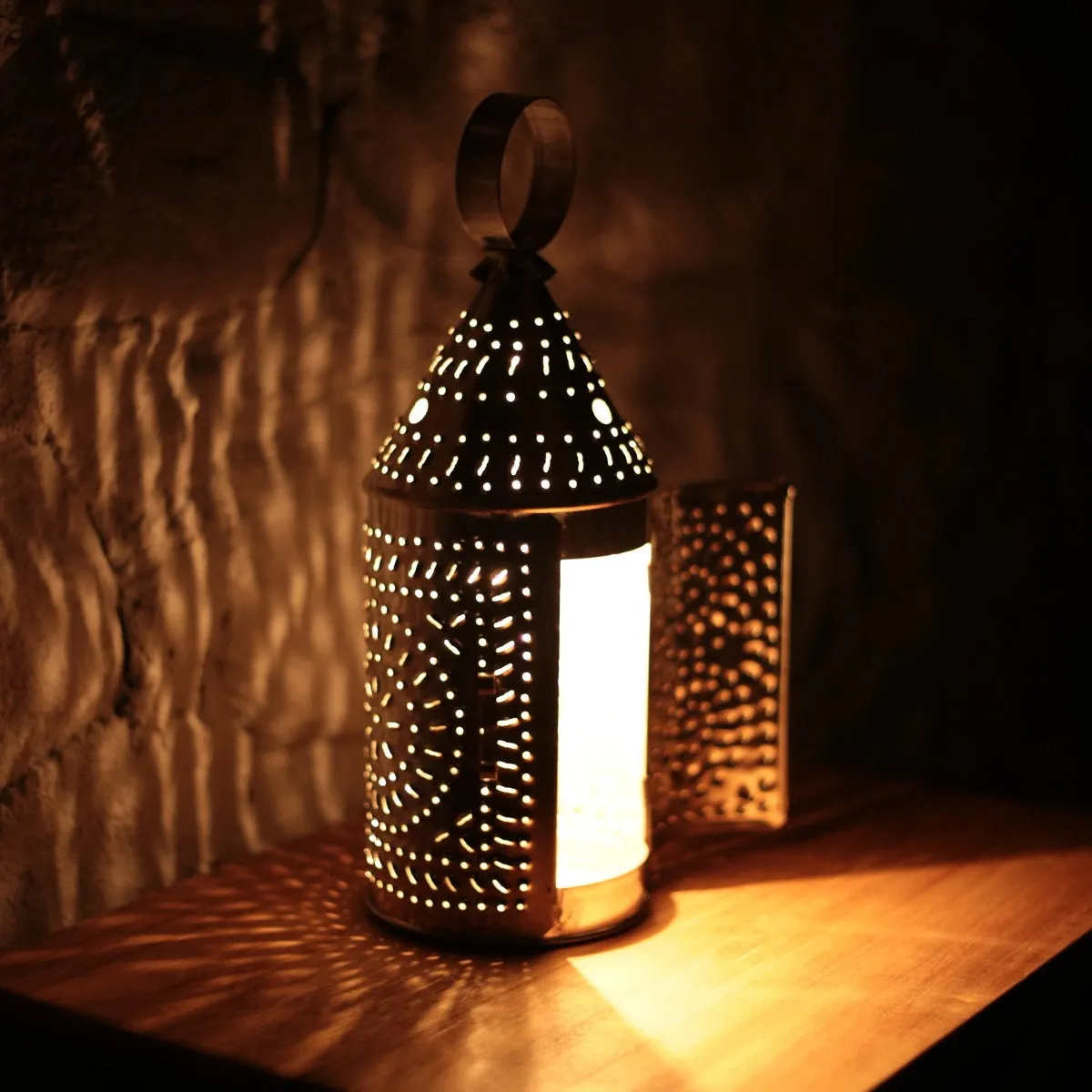 Medium Pierced Tin Lanterns