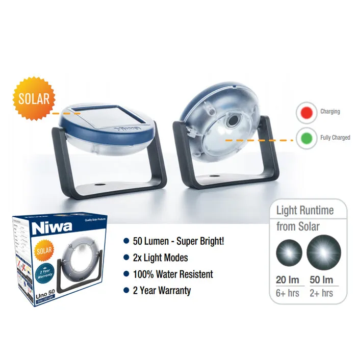 Niwa Uno 50 Portable Solar Led Light 戶外太陽能燈