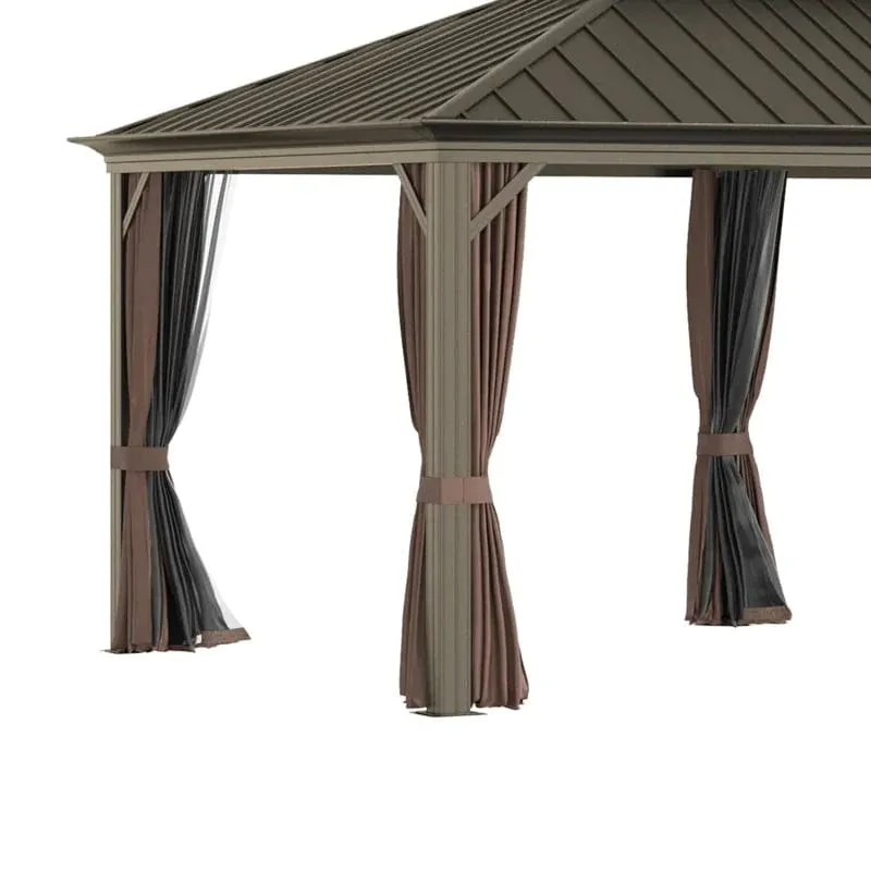 Outsunny 12'x20' Hardtop Gazebo - 84C-204V02