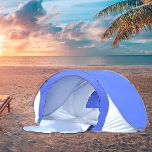 Pop Up Beach Tent Camping Tents 2-3 Person Hiking Portable Shelter