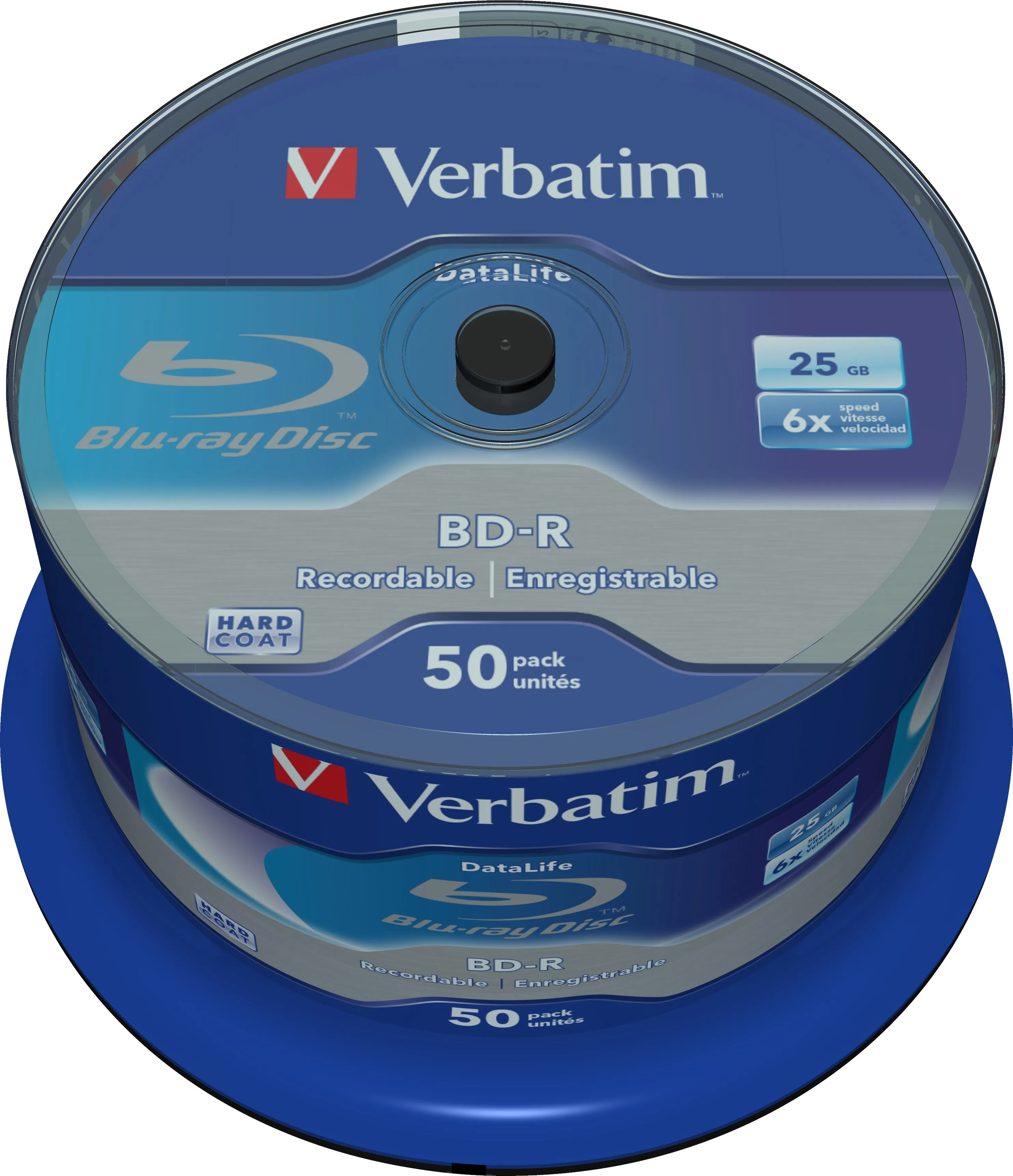 Verbatim Datalife - Bd-R X 50 - 25 Gb - Storage Media