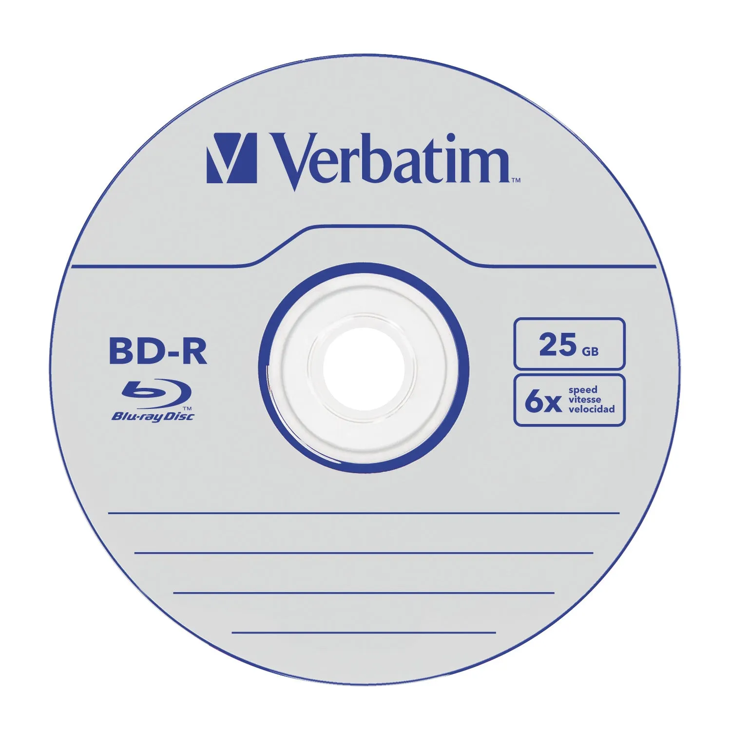 Verbatim Datalife - Bd-R X 50 - 25 Gb - Storage Media